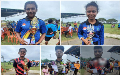 Lomba Atletik oleh Dinas Pemuda dan Olahraga (DISPORA) Kabupaten Merauke