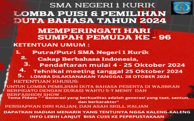 Lomba Pusisi dan Pemilihan Duta Bahasa Tahun 2024