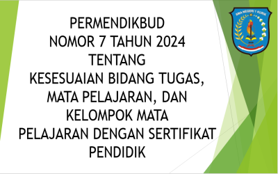 PERMENDIKBUD NOMOR 7 TAHUN 2024