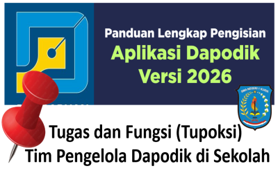 Tugas dan Fungsi (Tupoksi) Tim Pengelola Dapodik di Sekolah